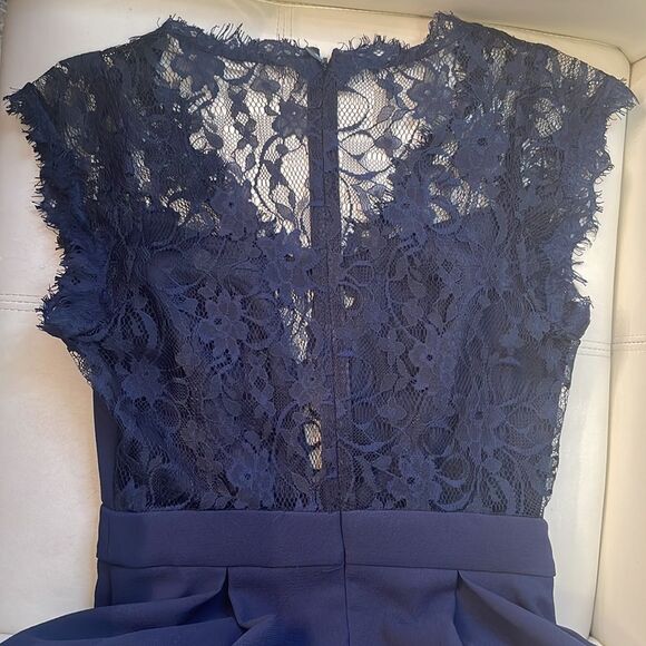 BCBGeneration Navy Lace Mini Dress - Picture 6 of 10